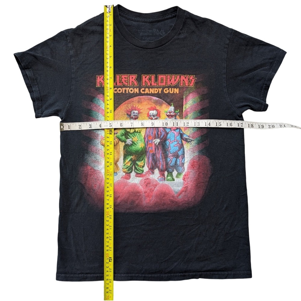 Killer Klowns Women's Small Black‎ Graphic Short Sleeve Tee Shirt - Picture 3 of 5